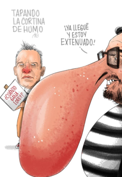 Tapando la cortina de humo - Chavo del Toro