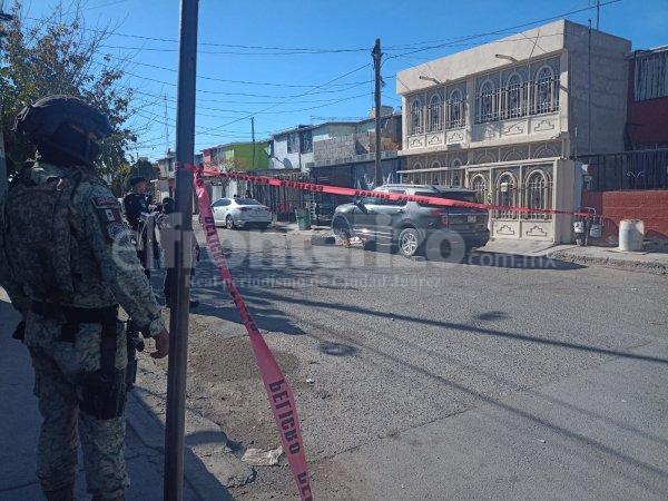 Atacan a hombre con arma de fuego en la colonia Nuevo Juárez