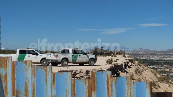 Realizan operativo binacional en el muro fronterizo
