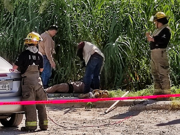 Localizan cuerpo de hombre ejecutado en un canal