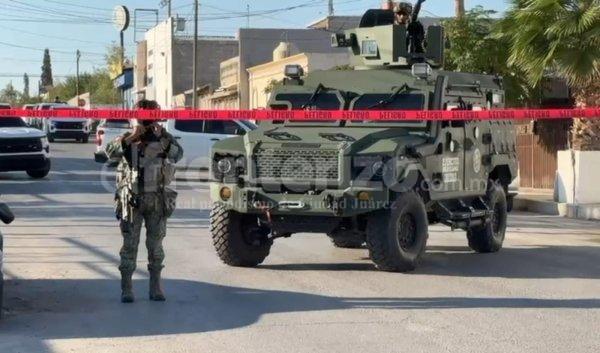 Realizan operativo militar en la colonia El Granero; se esperan mas en las próximas horas