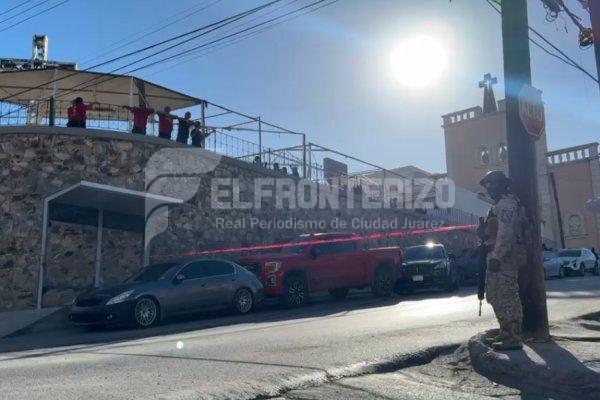 Asesinan a hombre al exterior de la Parroquia Nuestra Señora Del Carmen