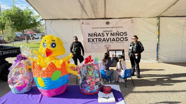 Vigilan Pascua en El Chamizal con despliegue de 110 policías