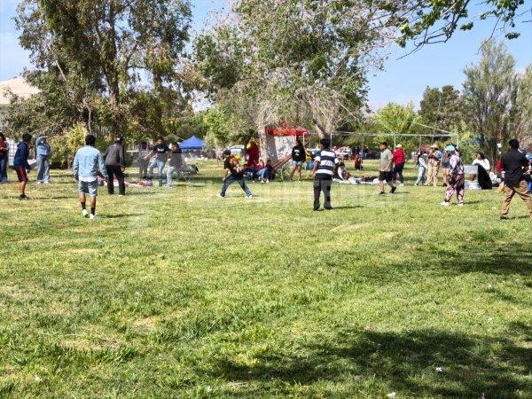 Miles de familias abarrotan El Chamizal para celebrar la Pascua