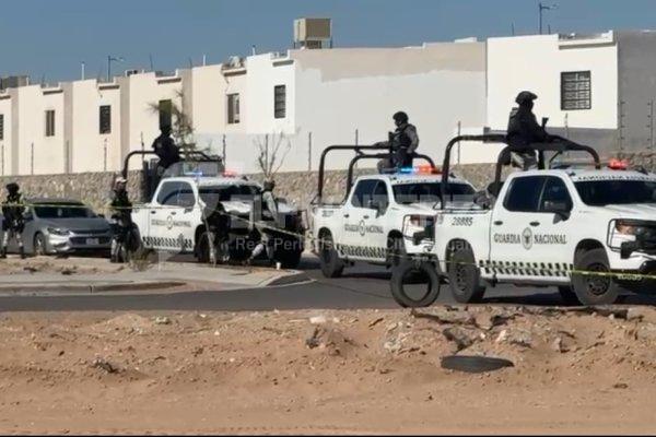 En el Fraccionamiento Portales de San Antonio dejaron cuerpo 'encobinado'