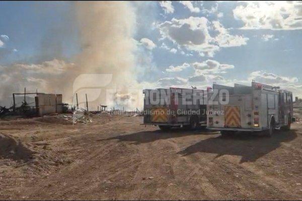 Incendio en la Colonia Terranova consume viviendas