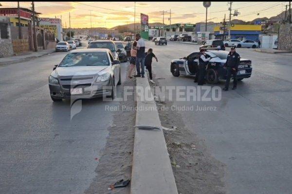Peatón es atropellado cuando intentaba cruzar