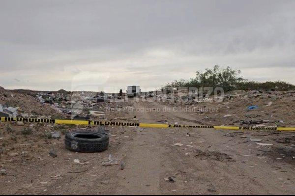 Entre la basura dejaron cuerpo encobijado en Loma Blanca