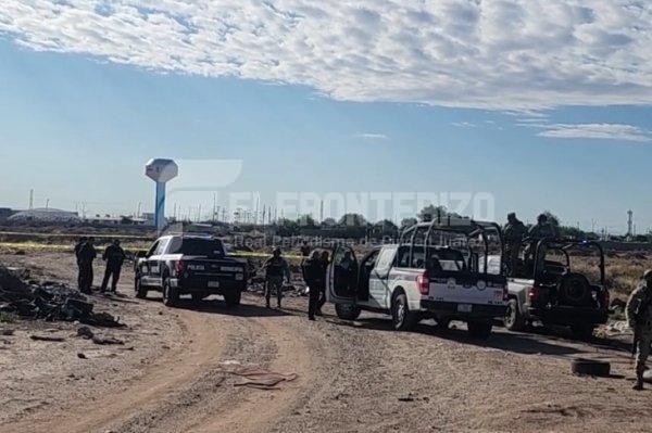 En la Colonia Villa Residencial del Real entre llantas dejaron cuerpo