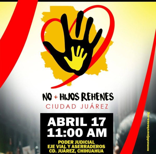 “No más hijos rehenes”: convocan a protesta en el Poder Judicial en Ciudad Juárez