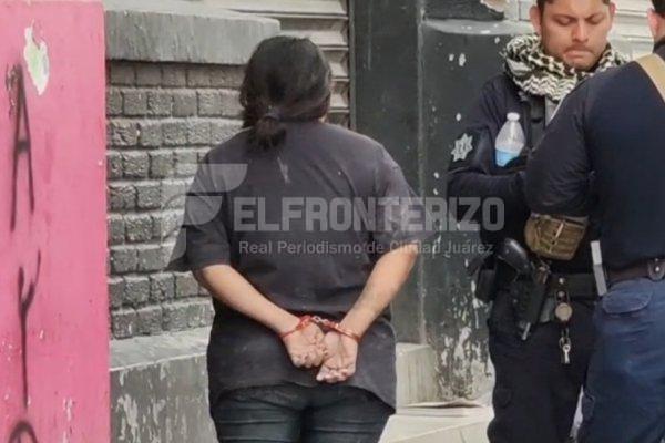 Mujeres pelean y una la hiere con botella de vidrio