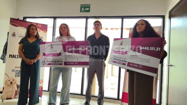 Entregan recurso a refugios de Rescate animal