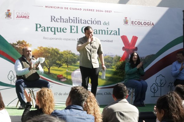 Rehabilitan El Chamizal con inversión ambiental de 5 mdp y tecnología de monitoreo