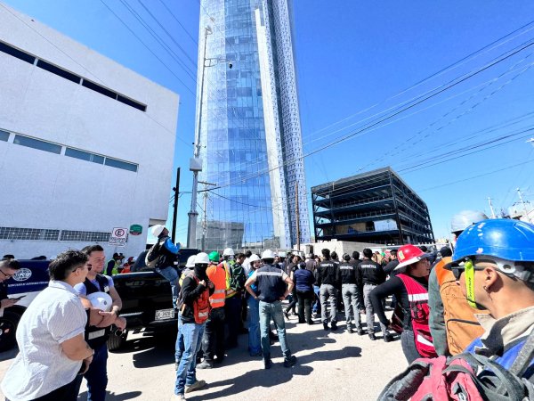 SSPE realiza simulacro de evacuación en Torre Centinela; participan 264 personas