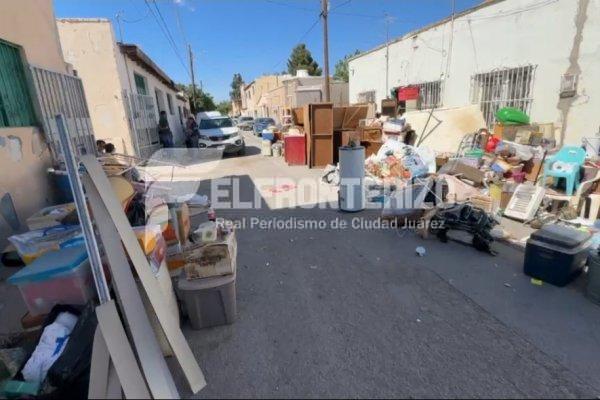 Dos familias fueron desalojadas de sus domicilios en la Colonia Partido Romero