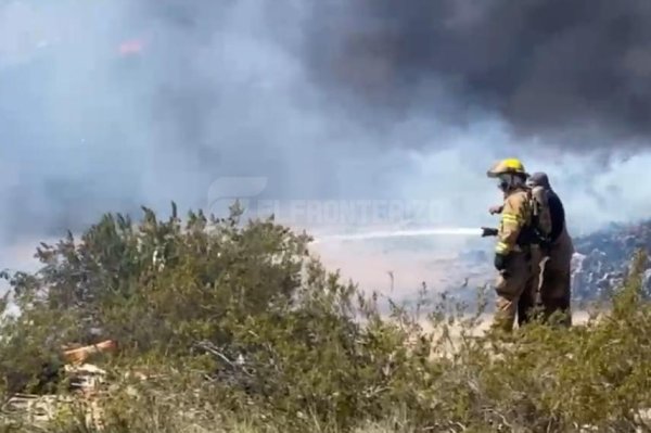 Atienden 64 emergencias en Juárez en un solo día y destacan incendios en tarimeras