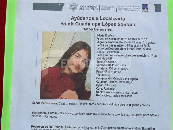 Manifestantes bloquean vialidad para exigir la localización de Yolett Guadalupe