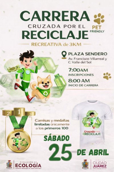 Arranca este viernes la Cruzada por el Reciclaje en Plaza Sendero