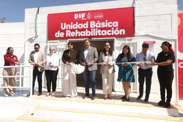Reabren Unidad de Rehabilitación en Olivia Espinosa; ampliación permitirá atender a más juarenses