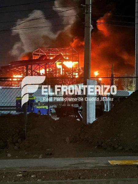 Se incendia Centro Recreativo ubicado en Juan Pablo II