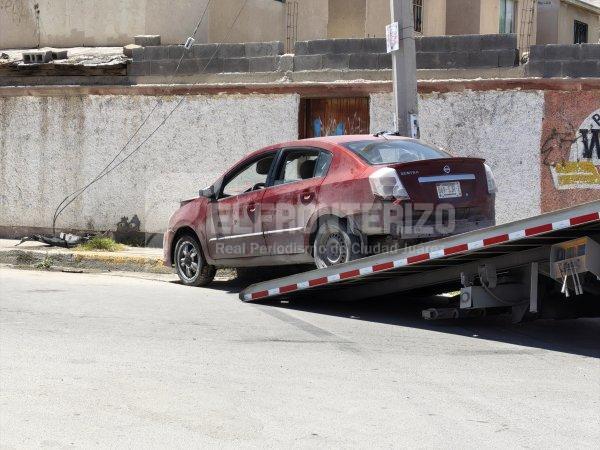 Conductor ebrio provoca choque múltiple y se da a la fuga