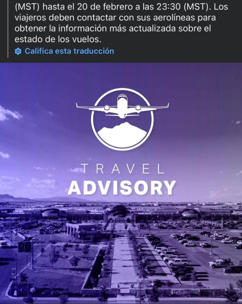 Tensión en la frontera: cancelan vuelos en El Paso y reportan cierre parcial de puentes internacionales