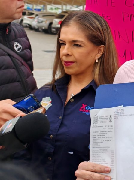 “Con 9.5 millones se pueden tapar 3 mil 500 baches”: reta Xóchitl Contreras al Municipio