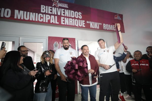 Con inversión millonaria, reabre el gimnasio “Kiki” Romero