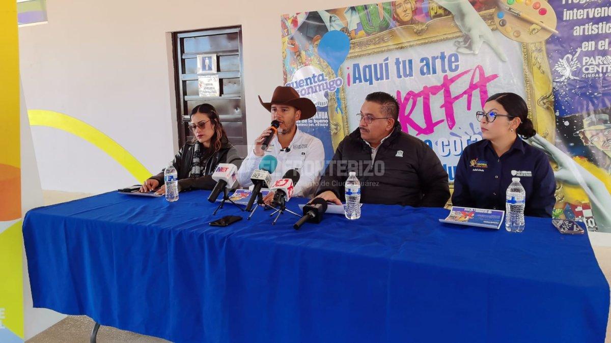 Convocan a artistas locales a plasmar su arte en el Parque Central