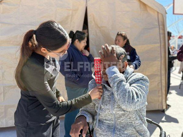 Encabeza Cuauhtémoc estrada la décima campaña de donación de lentes en Juárez