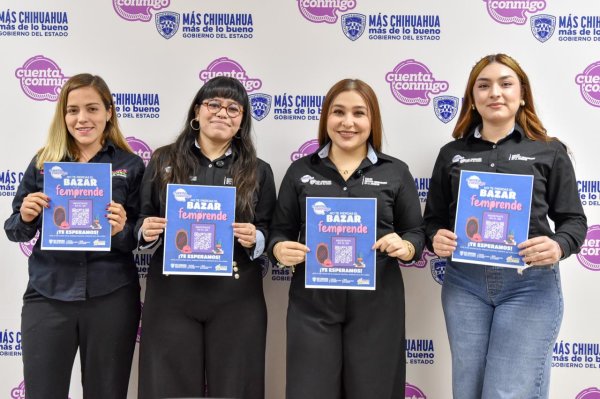 Jóvenes emprendedoras brillarán en la tercera edición del “Bazar Femprende” en Parque Central