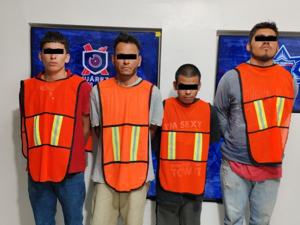 Detienen a cuatro hombres con droga; investigan posible vínculo con mantas amenazantes
