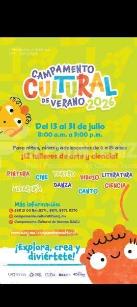 Invitan al Campamento Cultural de Verano 2026