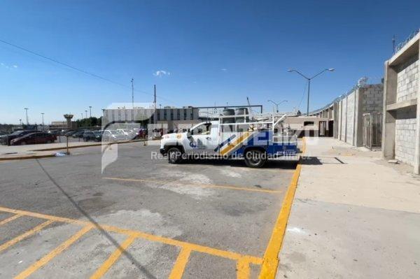 Fuga de gas al interior del Centro de Reinsercion Social Estatal No.3 en Ciudad Juárez esta mañana