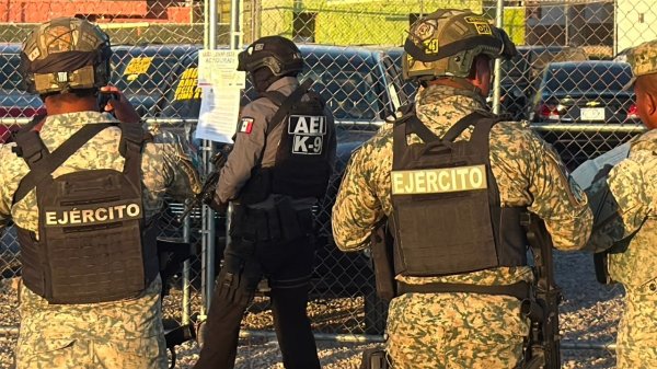Aseguran armas, droga y detienen a 15 personas tras 21 cateos en Ciudad Juárez