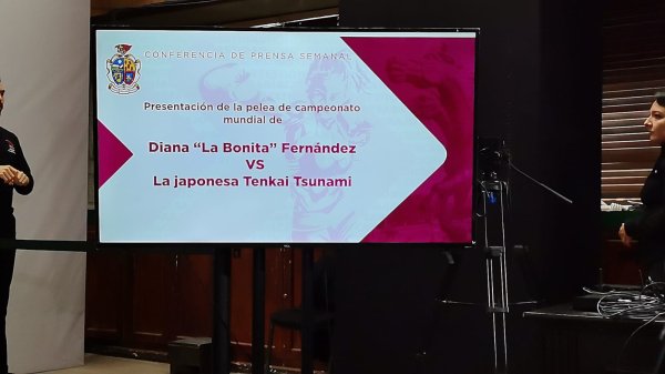 Diana “La Bonita” Fernández enfrentará a Tenkai Tsunami en el Neri Santos