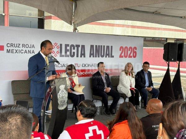 Arranca en Juárez la Colecta Anual 2026 de la Cruz Roja; llaman a sumarse con donativos