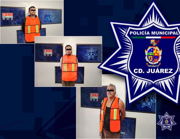 Caen tres prófugos con órdenes de aprehensión en Juárez