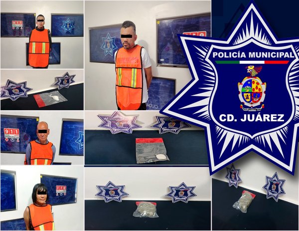 Detienen a cuatro por presunto narcomenudeo en distintos sectores de Juárez