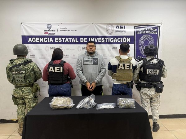 Cae con pistola y dosis de droga en la Ladrillera de Juárez