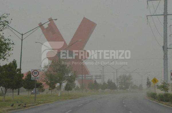 Viento y frío provocaron mala calidad de aire