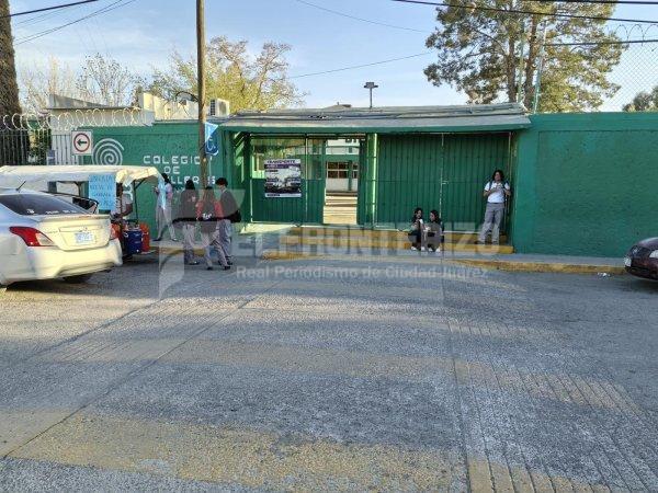 Supuesta amenaza de tiroteo dentro de el Plantel de Bachilleres #7 causó incertidumbre entre Docentes y Alumnos y