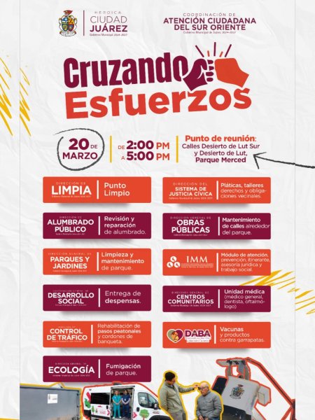 “cruzando esfuerzos” en el suroriente: jornada integral en el parque Merced