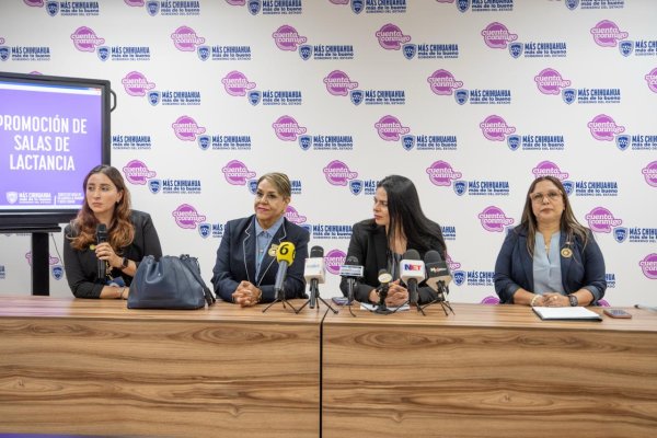 Anuncian nuevas salas de lactancia en Parque Central; estarán listas en abril y julio