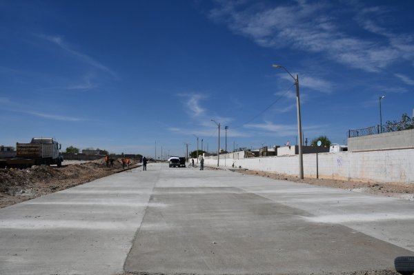 Avanza al 55% pavimentación de Lote Bravo en el suroriente