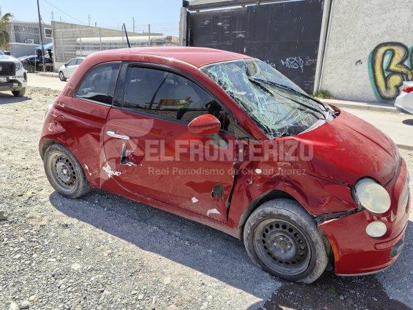 Por no respetar señalamiento y distancia se lo llevó el Tren