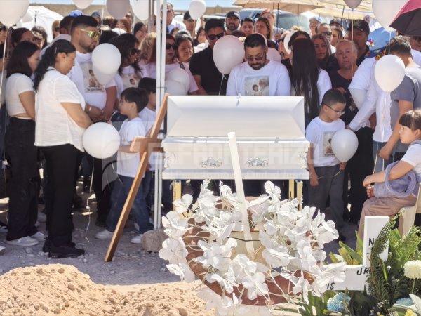 El cuerpo mortal de Eithan Daniel descansa en el Panteón Jardines del Recuerdo