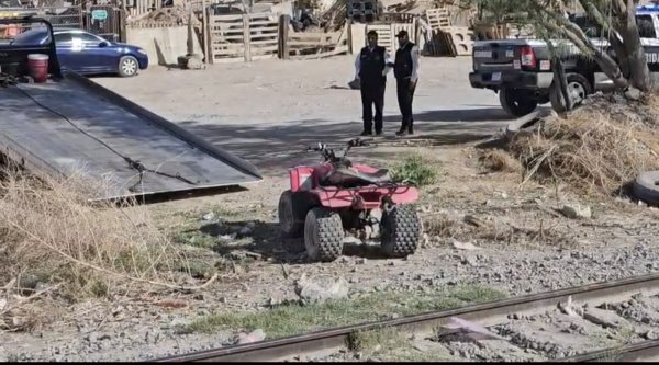 Muere joven de 15 años al salir proyectado de cuatrimoto en el KM 20