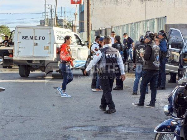 Muere Biker por alcance en Parque Industrial Omega