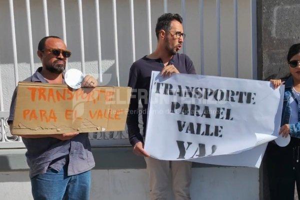 Pobladores del Valle de Juárez denuncian la falta de transporte